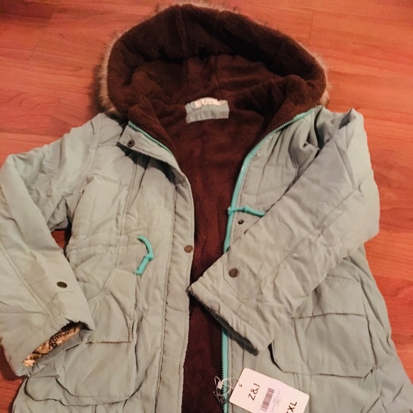 🌸NWT: Mint Parka🌸 - Picture 1 of 4